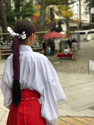 巫女さん募集 莵橋神社